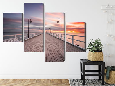 Ljuddämpande tavla - The pier in gdynia orlowo