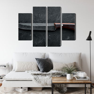 Ljuddämpande tavla - Old kitchen knife