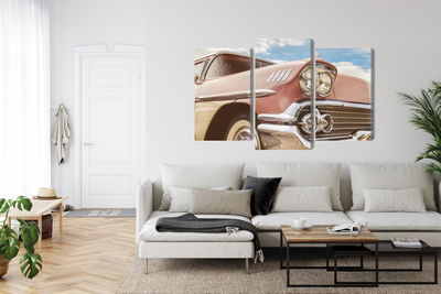 Ljuddämpande tavla - American car from the 1950s