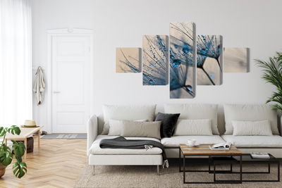 Ljuddämpande tavla - Dandelions with water