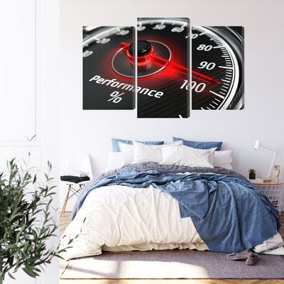 Ljuddämpande tavla - Modern 3d counter