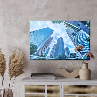 Ljuddämpande tavla - Beautiful modern buildings