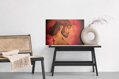 Ljuddämpande tavla - Jesus crucified