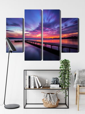 Ljuddämpande tavla - Great sunset