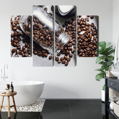 Ljuddämpande tavla - Ingredients for making coffee