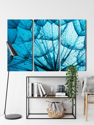 Ljuddämpande tavla - A close-up of a 3d dandelion