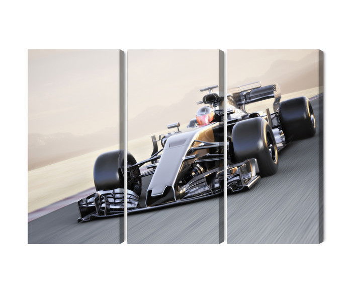 Ljuddämpande tavla - Formula 1 car