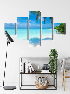 Ljuddämpande tavla - A beach in the maldives