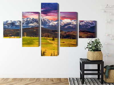 Ljuddämpande tavla - Landscape with the polish