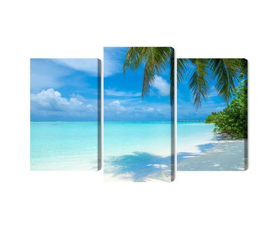 Ljuddämpande tavla - A beach in the maldives