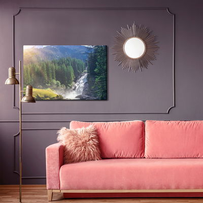 Ljuddämpande tavla - Krimml waterfall in austria