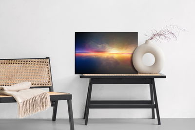 Ljuddämpande tavla - The abstract horizon