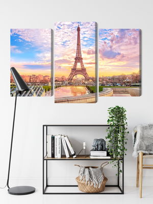 Ljuddämpande tavla - Eiffel tower in Paris