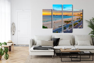 Ljuddämpande tavla - Sunrise view of copacabana