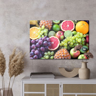 Ljuddämpande tavla - Beautiful fruits close up