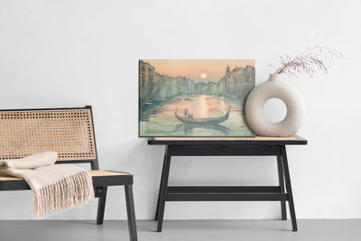 Ljuddämpande tavla - Venice in the morning