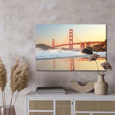 Ljuddämpande tavla - Golden Gate bridge