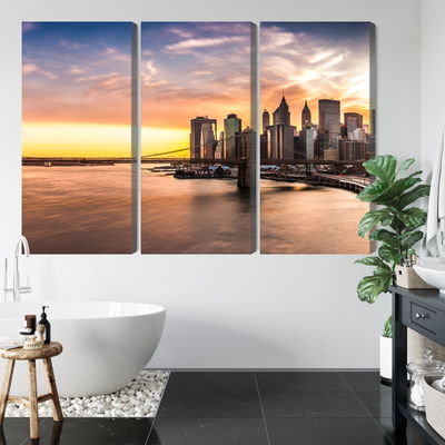 Ljuddämpande tavla - Panorama of the brooklyn
