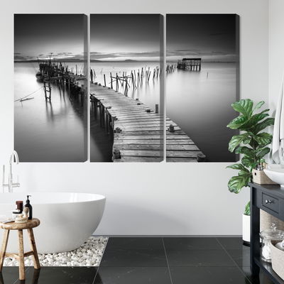 Ljuddämpande tavla - Dilapidated pier