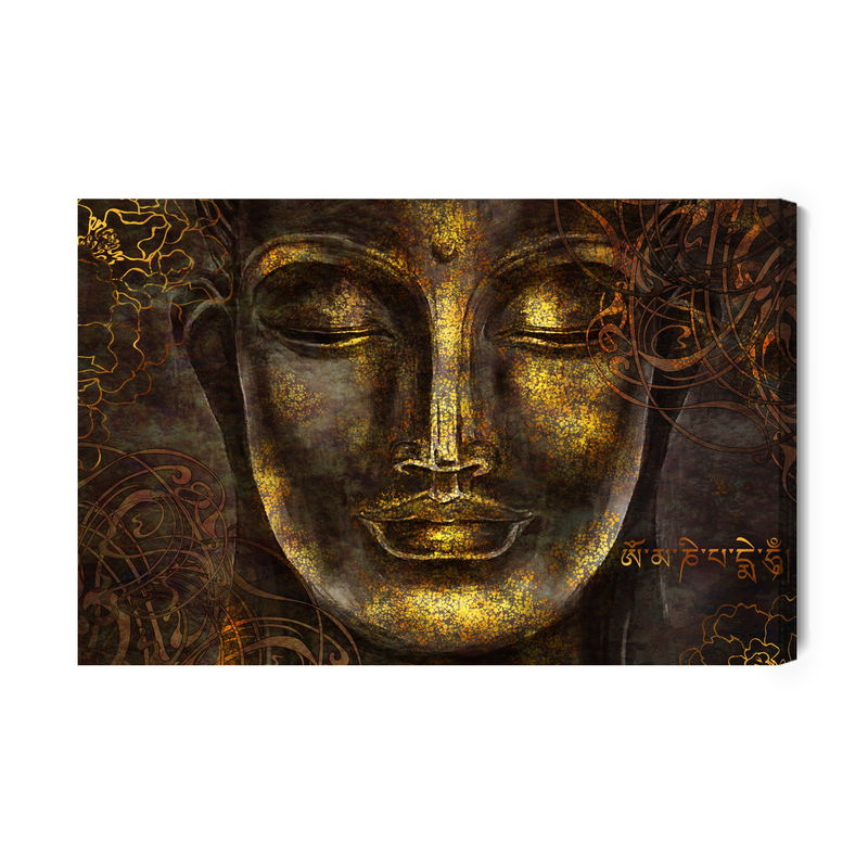 Ljuddämpande tavla - Buddha portrait