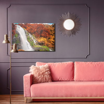 Ljuddämpande tavla - 3d view of the waterfall