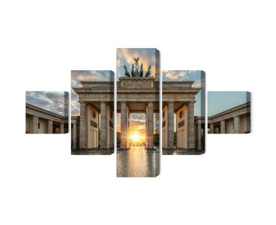 Ljuddämpande tavla - Brandenburg gate in berlin