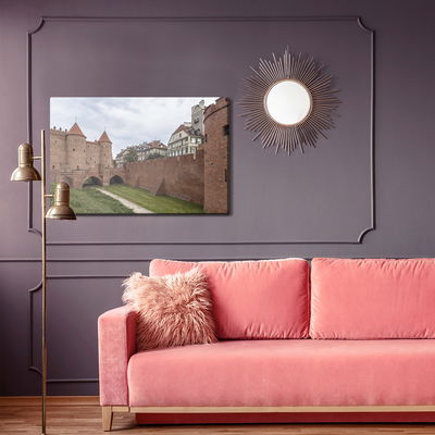 Ljuddämpande tavla - Castle walls in Warsaw