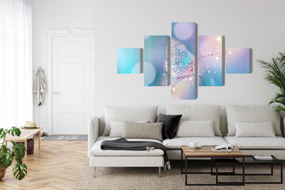 Ljuddämpande tavla - A delicate butterfly