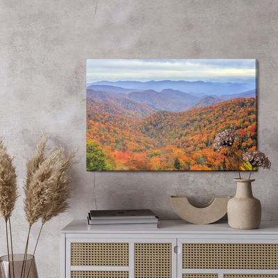 Ljuddämpande tavla - Autumn forest