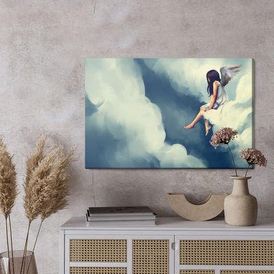 Ljuddämpande tavla - Angel woman