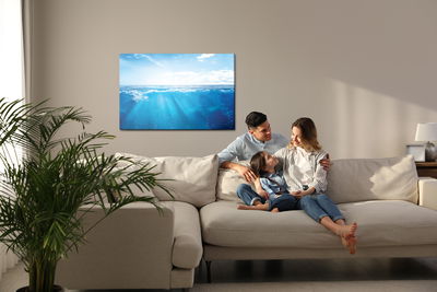 Ljuddämpande tavla - The beauty of the sea