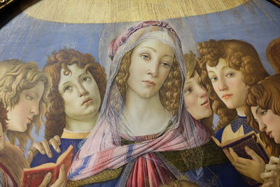 Ljuddämpande tavla - Sandro botticelli „madonna