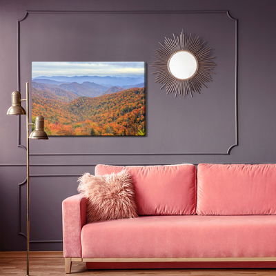 Ljuddämpande tavla - Autumn forest