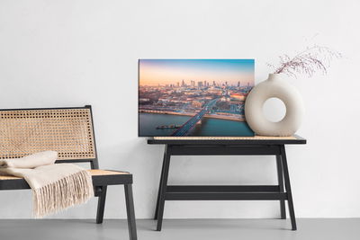 Ljuddämpande tavla - Warsaw at dawn