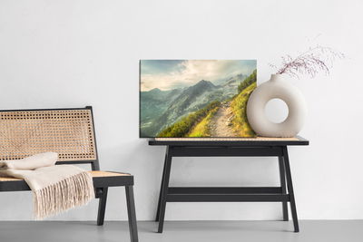 Ljuddämpande tavla - The path in the mountains