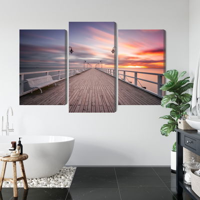 Ljuddämpande tavla - The pier in gdynia orlowo