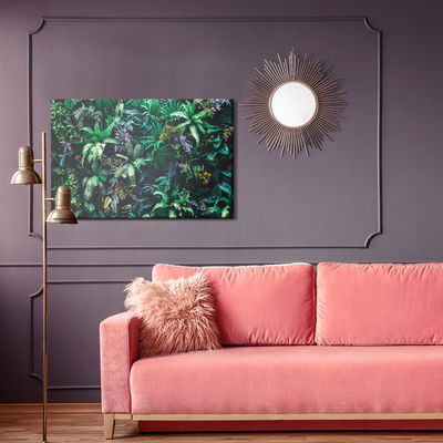 Ljuddämpande tavla - A garden full of tropical