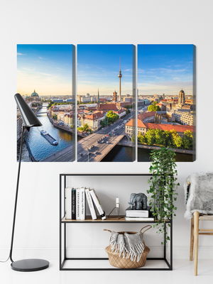 Ljuddämpande tavla - The river spree