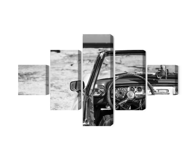 Ljuddämpande tavla - The interior of an old cuban