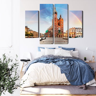 Ljuddämpande tavla - St. mary's basilica in Kraków