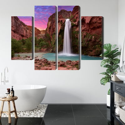 Ljuddämpande tavla - Havasupai waterfalls