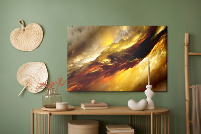 Ljuddämpande tavla - Abstract stormy sky