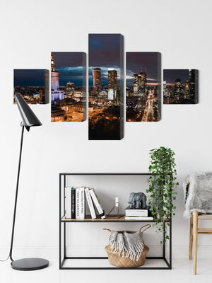 Ljuddämpande tavla - Panorama of the center