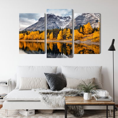 Ljuddämpande tavla - Banff national park in Canada