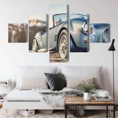 Ljuddämpande tavla - Classic retro car