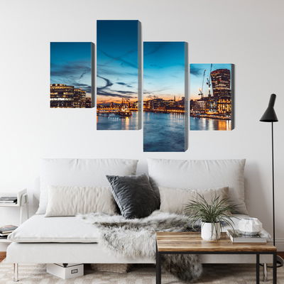 Ljuddämpande tavla - River thames in great britain