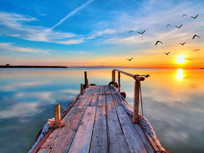 Ljuddämpande tavla - West by the lake