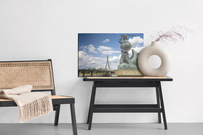 Ljuddämpande tavla - Mermaid in Warsaw