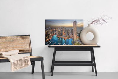 Ljuddämpande tavla - Dubai skyline