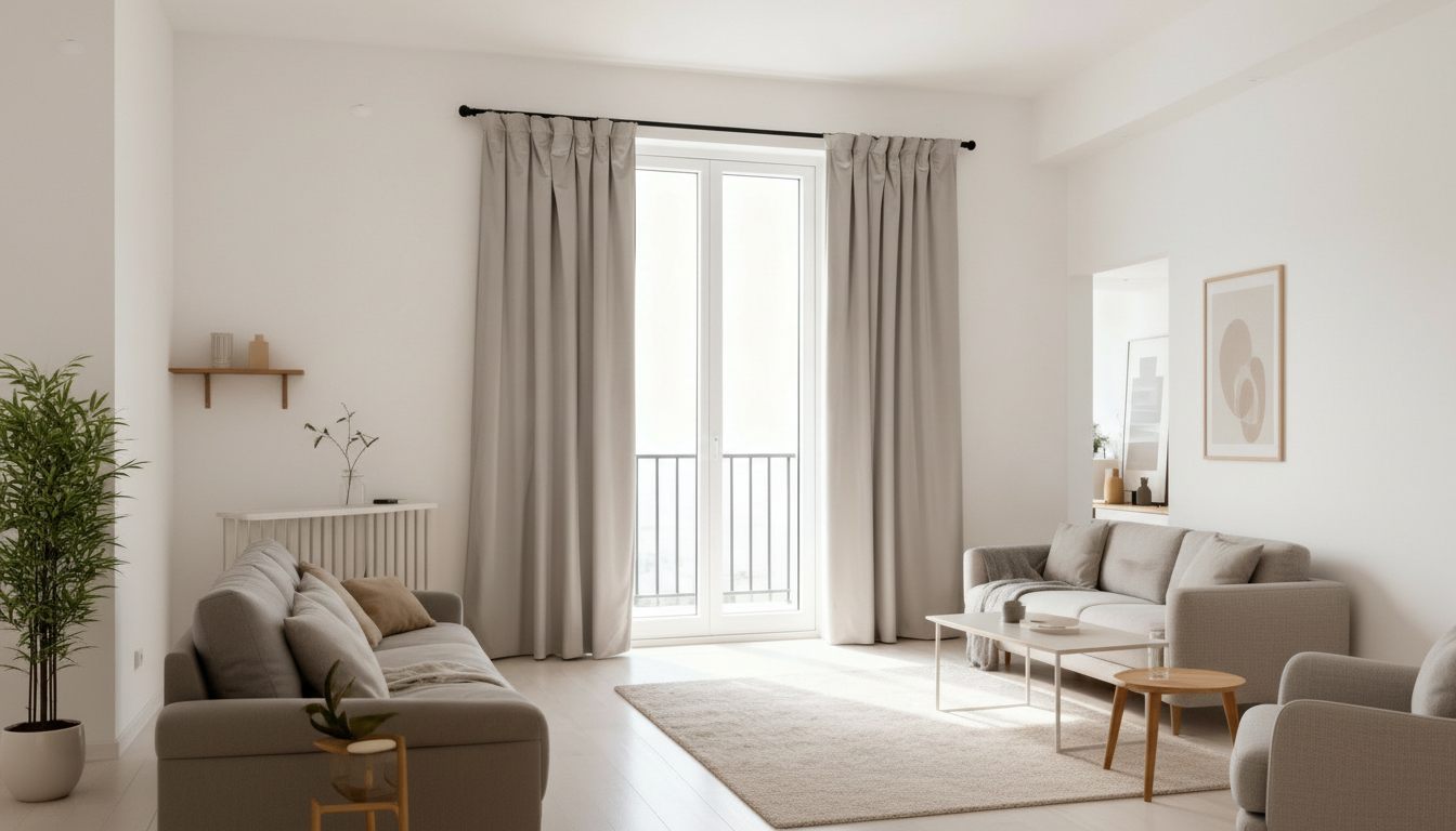 Ljudabsorberande gardiner till industrimiljö